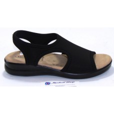 emanuele  ανατομικό παπούτσι   κωδ.8035 μαύρο